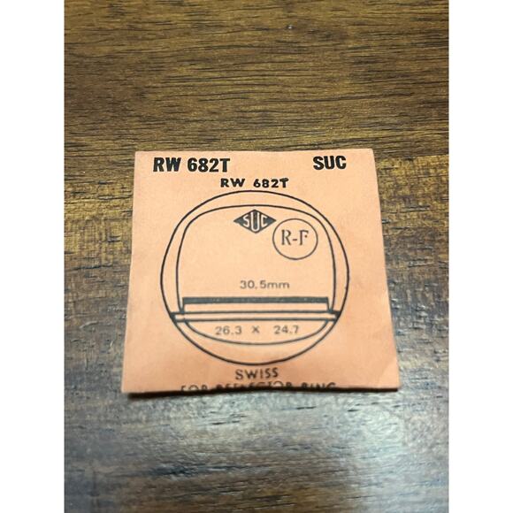 Pencron Swiss Watch Crystal RW682T-30.5 mm-NOS - Picture 2 of 2